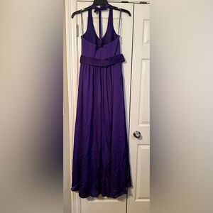 Elegant Purple Evening Gown Vera Wang